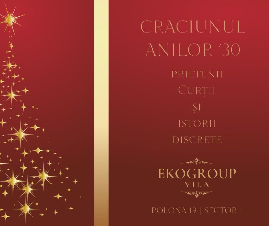 Eko Group Vila: O Călătorie în Eleganța Crăciunului Anilor ’30